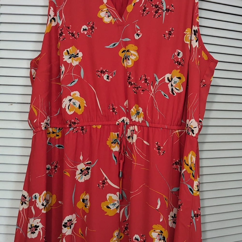 Maurice's sleeveless knee length dress size 3x.